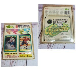 Classic 1991 Hockey Draft Pick Cards Set